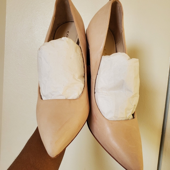 Coach Orchard rose gold metallic wedge heel 👠 - Picture 3 of 9